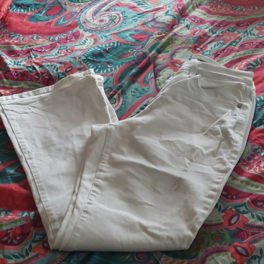 White jeans